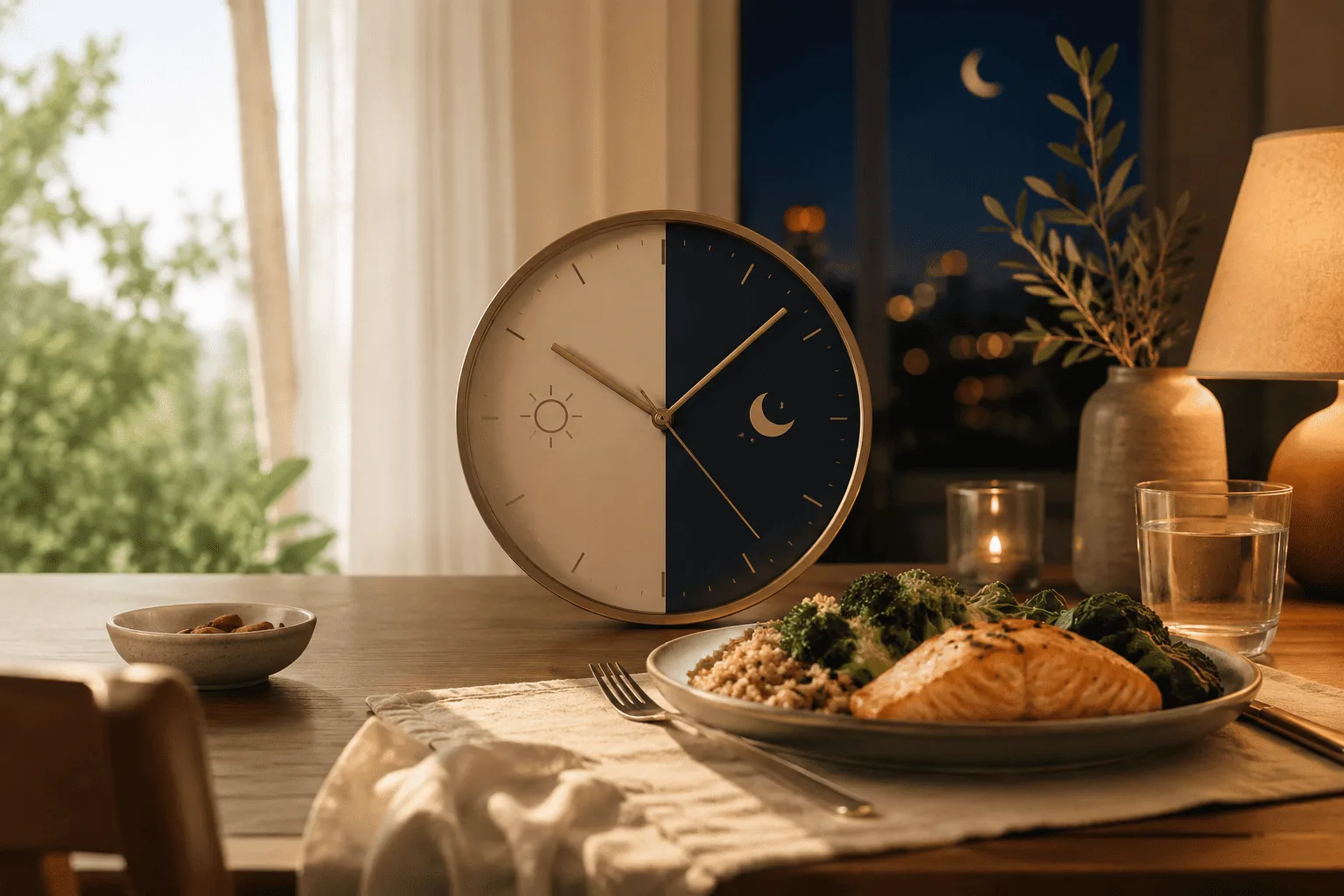 mangiare tardi la sera fa aumentare di peso? copertina articolo